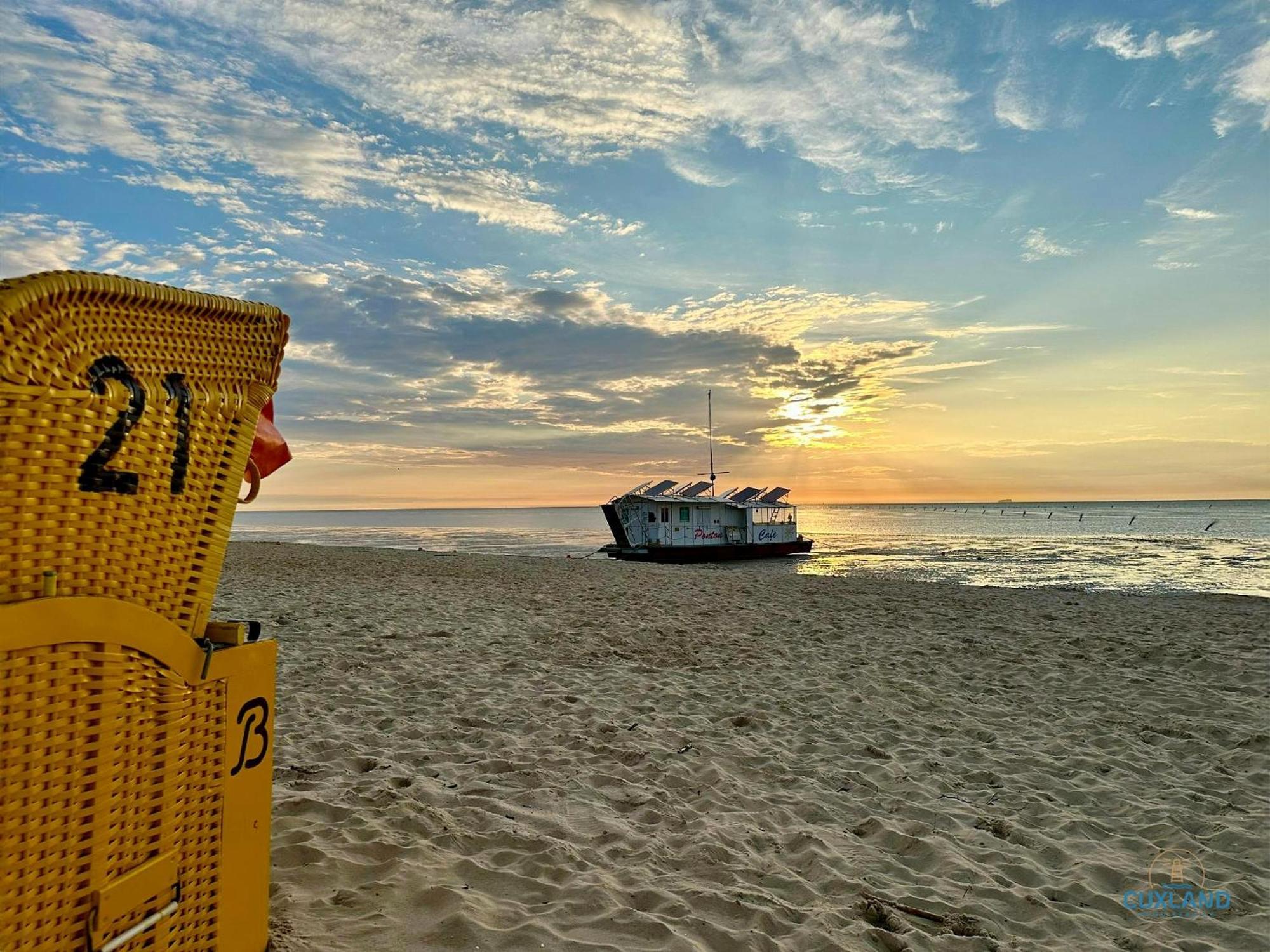 Urlaub Mit Blick Auf Die Duhner Heide Cuxhaven Esterno foto